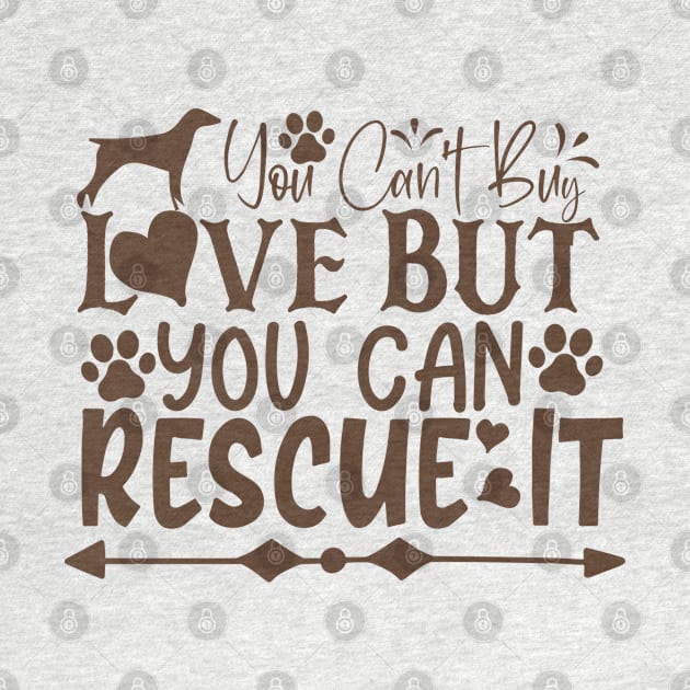 Dog rescuer gift by P-ashion Tee